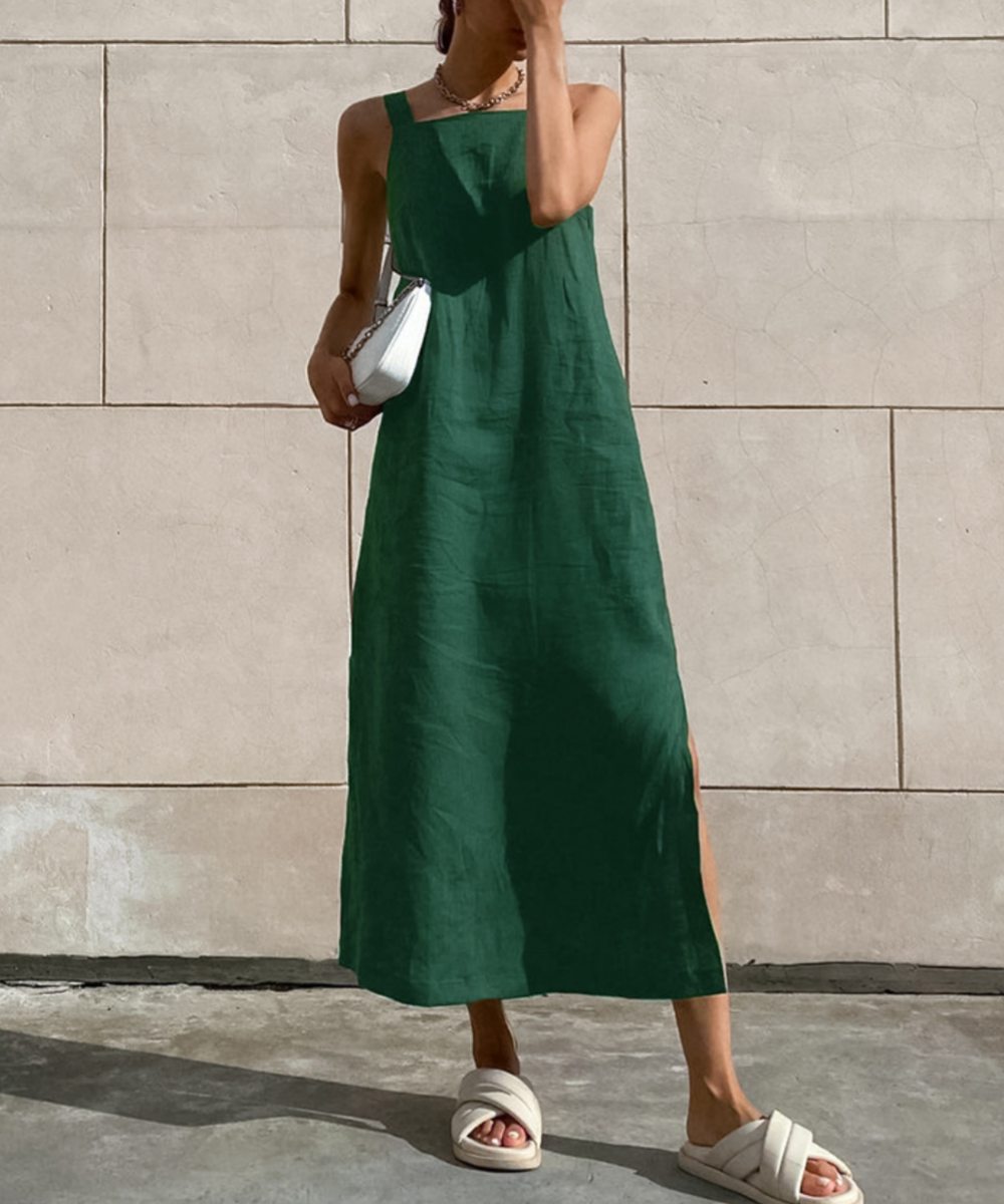 Evelyn - Sleeveless Midi Dress
