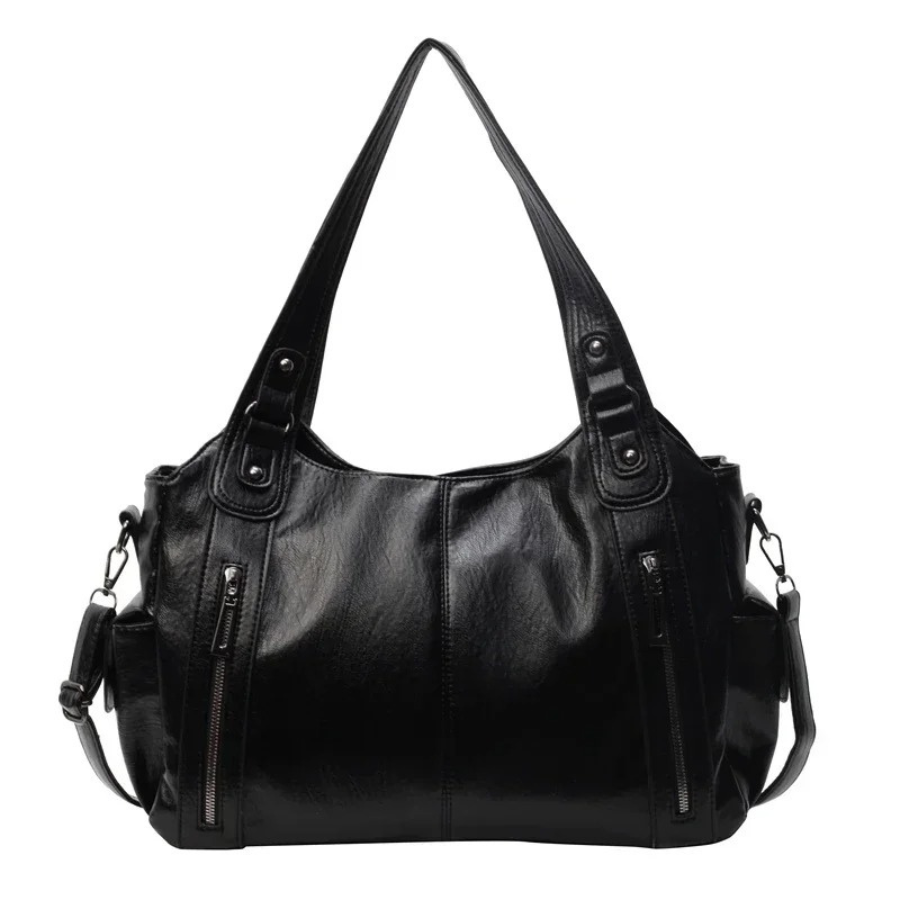 Bianca - Women Classic Multi-Compartment Shoulder Bag