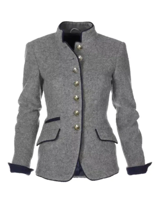 Serena - Buttoned Vintage Blazer