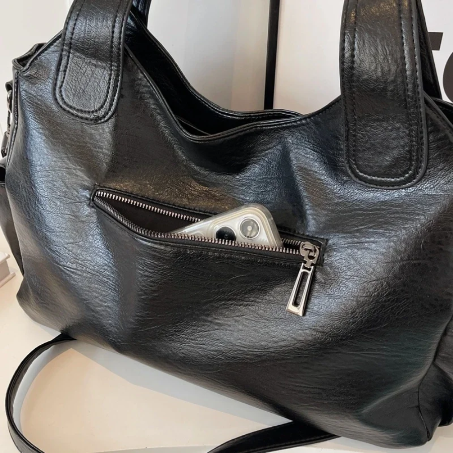 Bianca - Women Classic Multi-Compartment Shoulder Bag