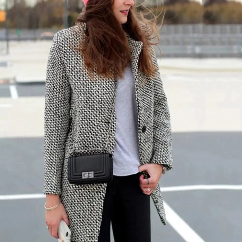 Vienna Plaid Coat main image 0