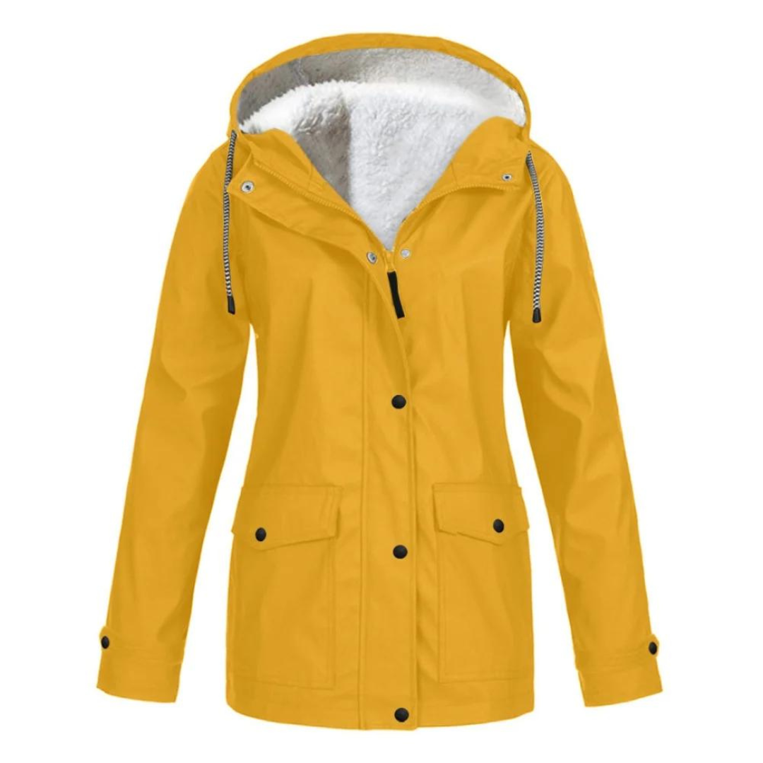 Sophie - Windproof Hooded Rain Jacket (Plus Size Available)