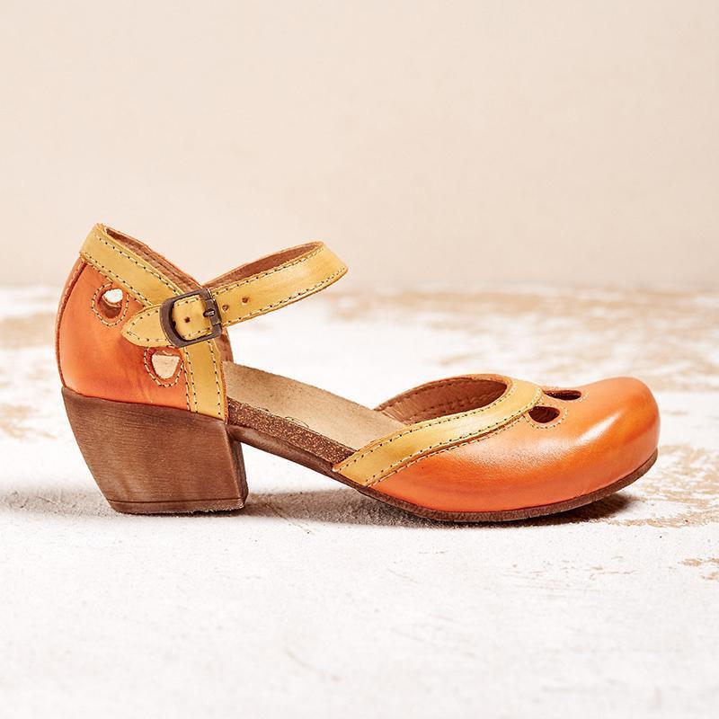Nova - Comfort Sandals with Low Heels