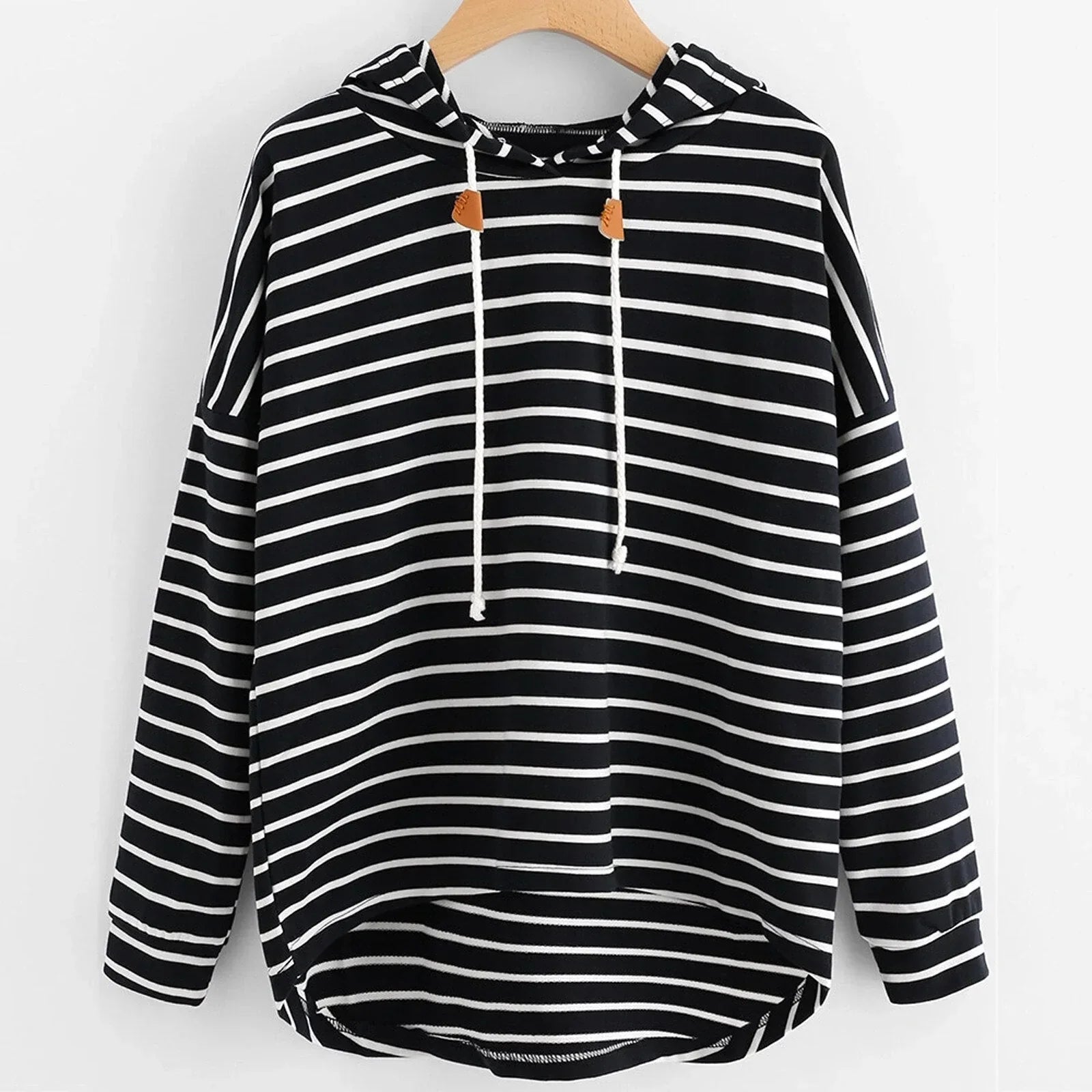 Delilah - Women's Striped Hoodie