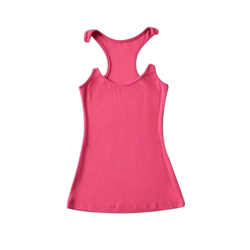 Jennie - Women Invisible Strap Ribbed Tank Top