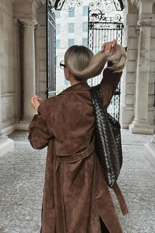 Koa - Vegan Leather Trenchcoat