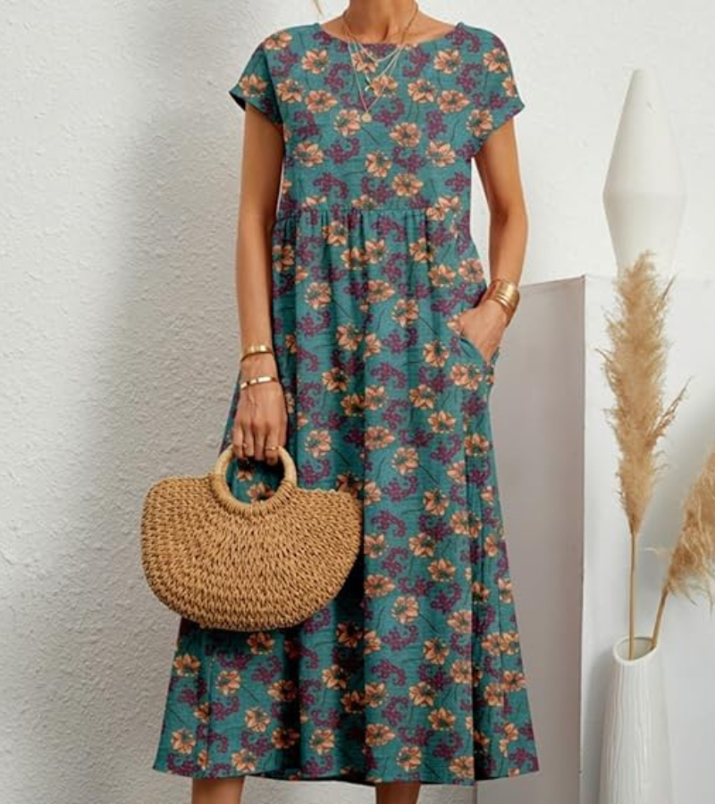 Daisy - Comfy Midi Dress