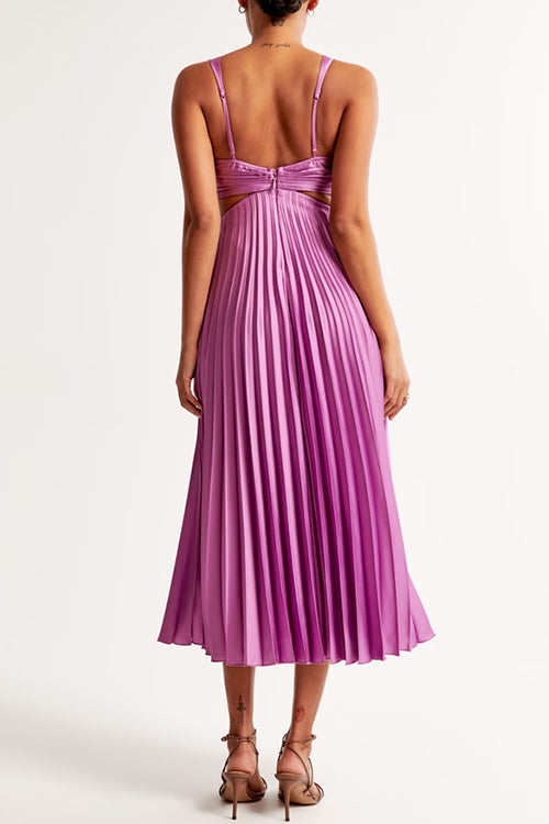 Bianca - Pleated Maxi Dress