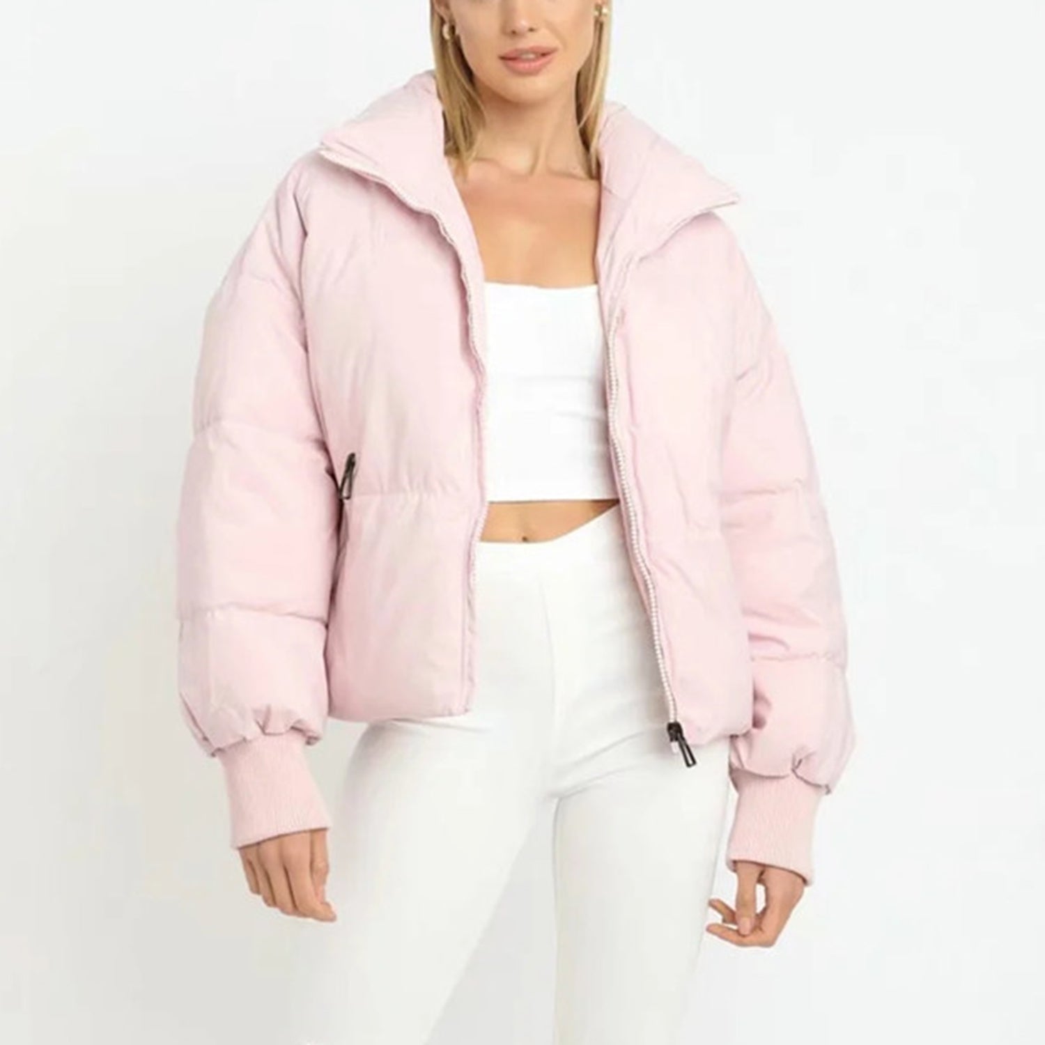 Charice - Women's Cropped Puffer Jacket