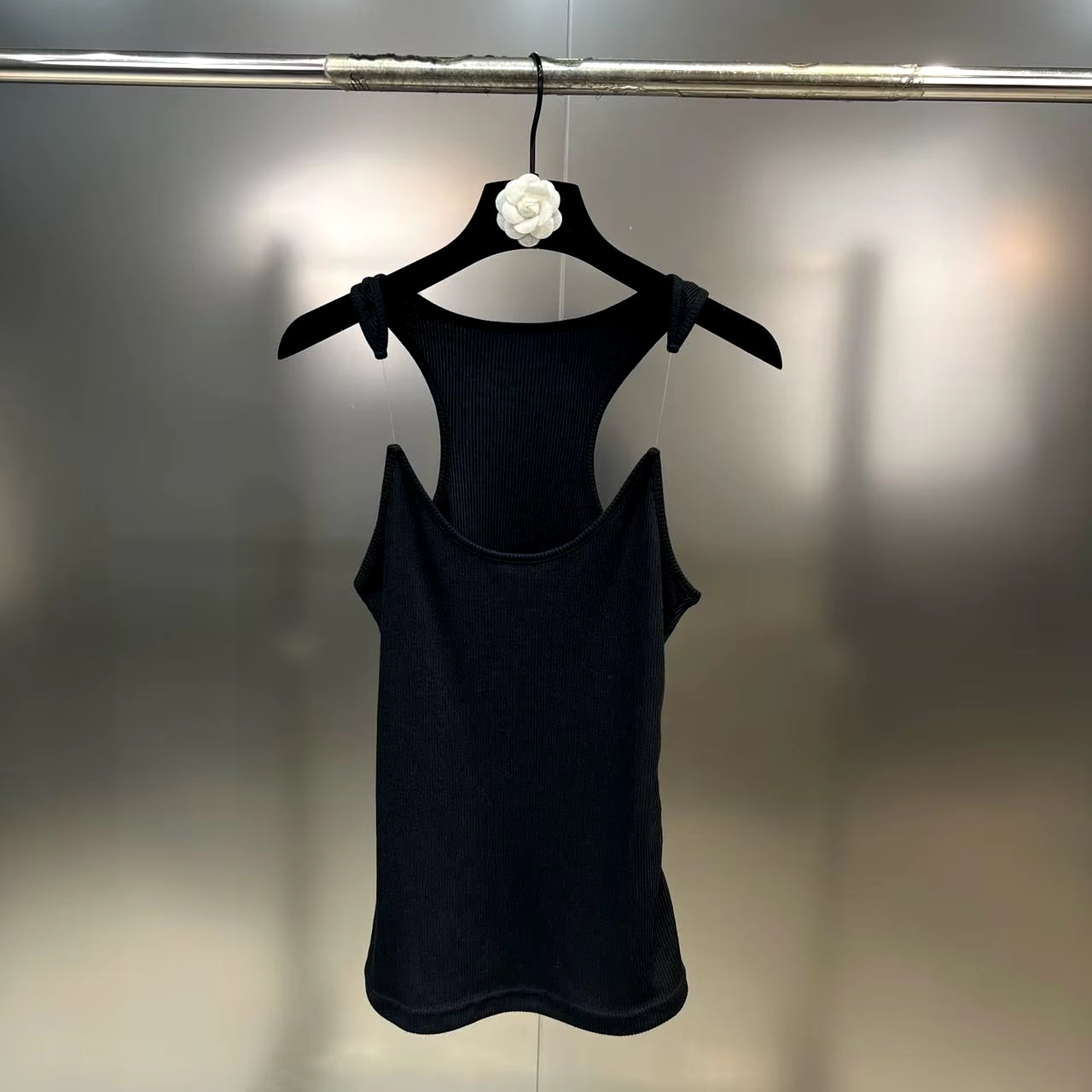 Jennie - Women Invisible Strap Ribbed Tank Top