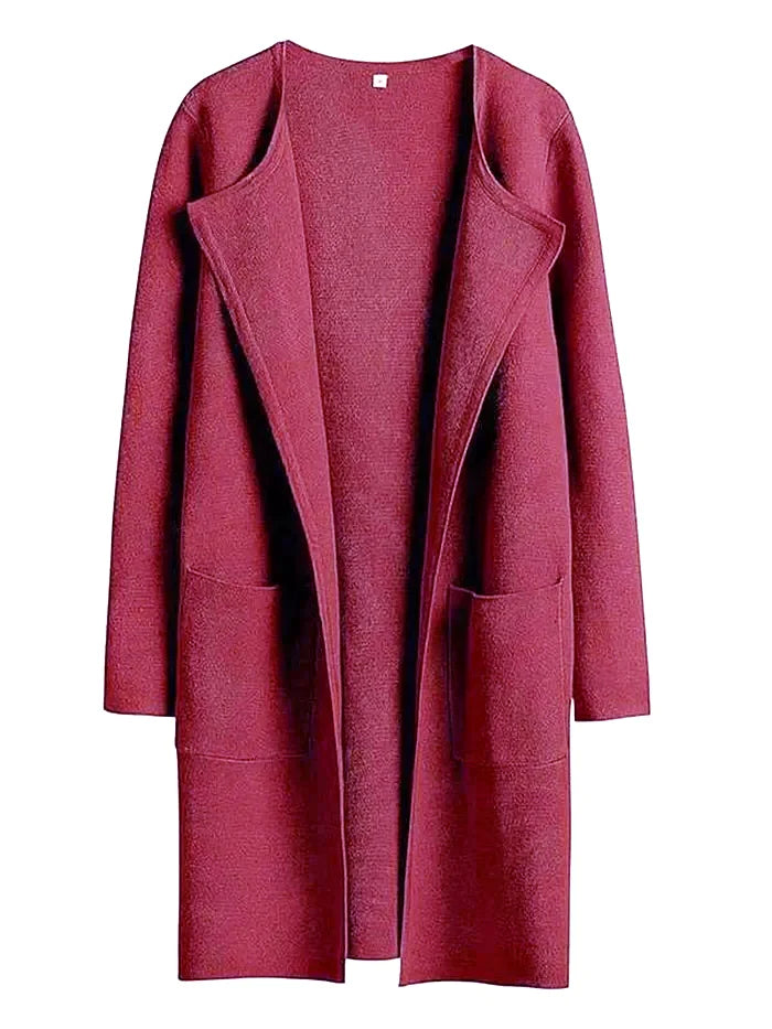 Hayley - Elegant Lapel Coat