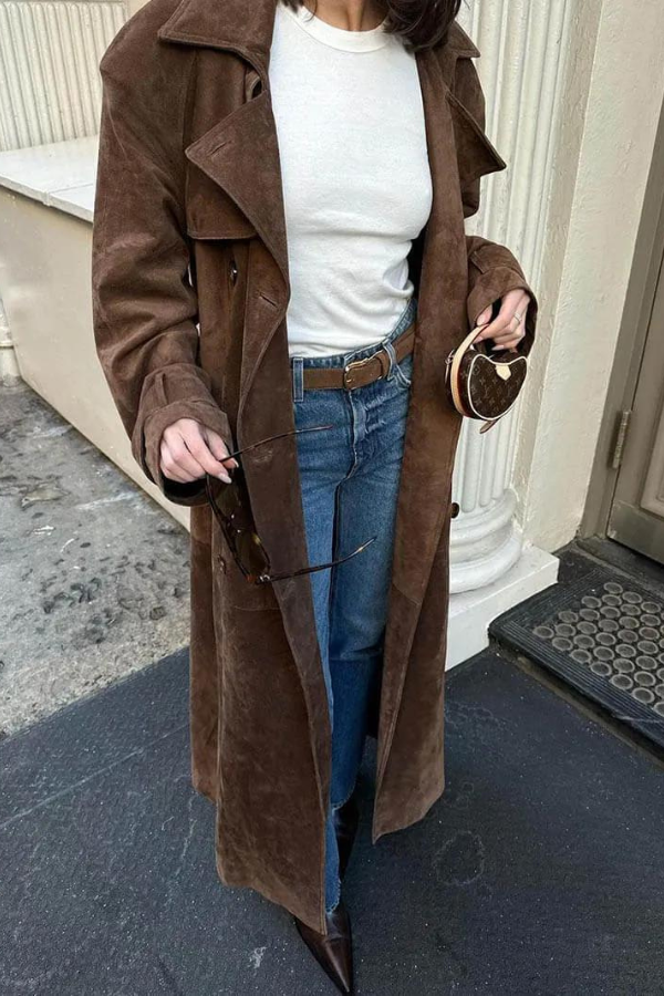 Koa - Vegan Leather Trenchcoat