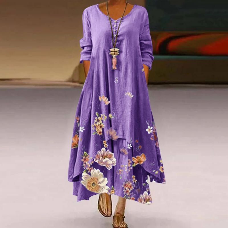 Belen - Women’s Floral Maxi Dress