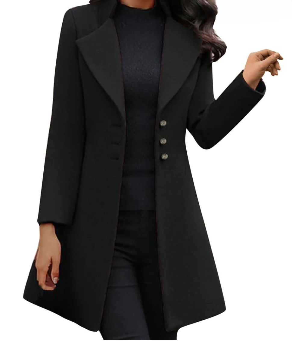 Italian linen women's coat main image 1