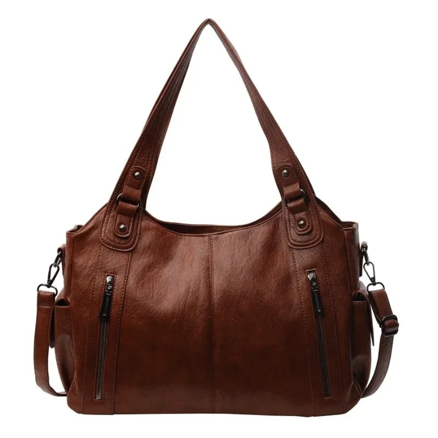 Bianca - Women Classic Multi-Compartment Shoulder Bag