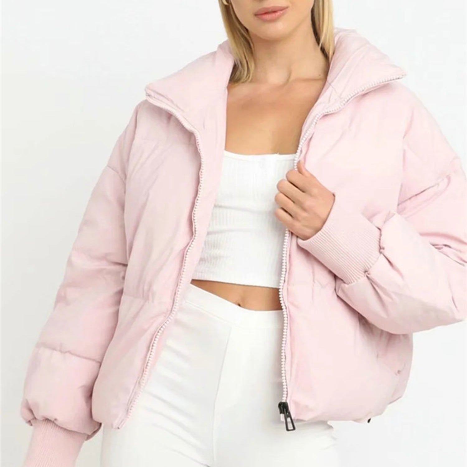 Charice - Women's Cropped Puffer Jacket