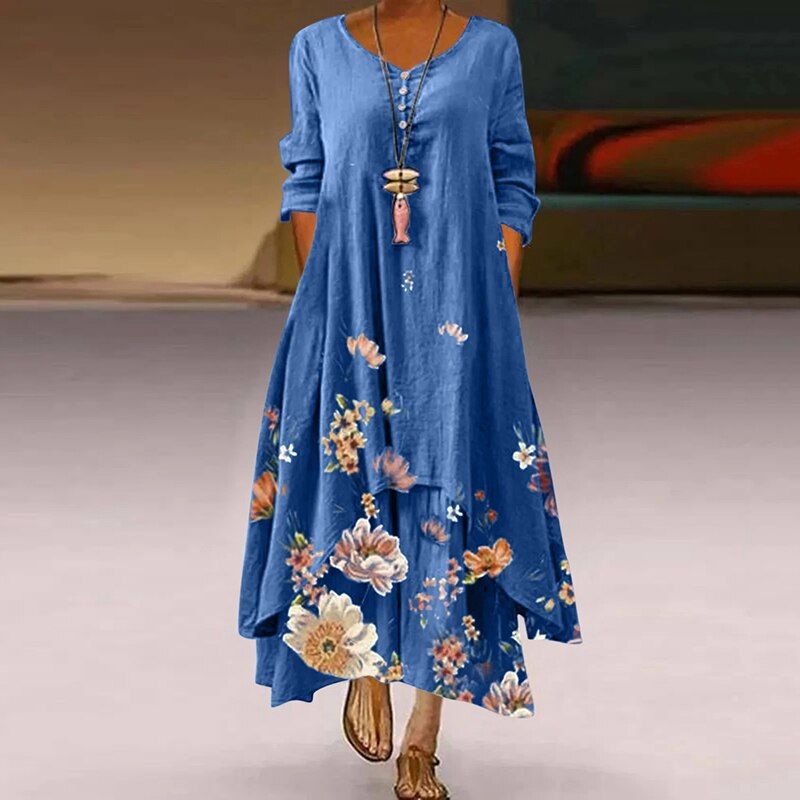 Belen - Women’s Floral Maxi Dress