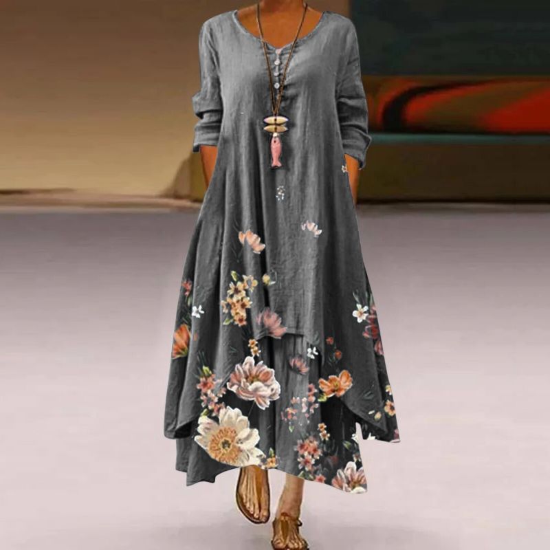 Belen - Women’s Floral Maxi Dress