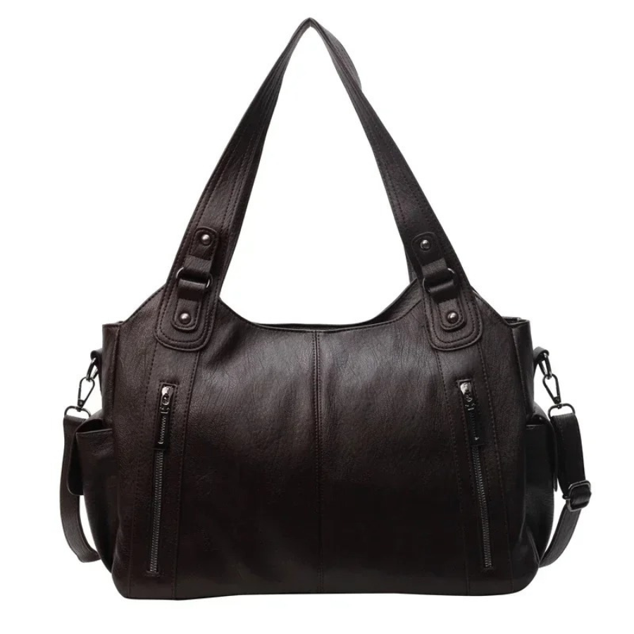 Bianca - Women Classic Multi-Compartment Shoulder Bag