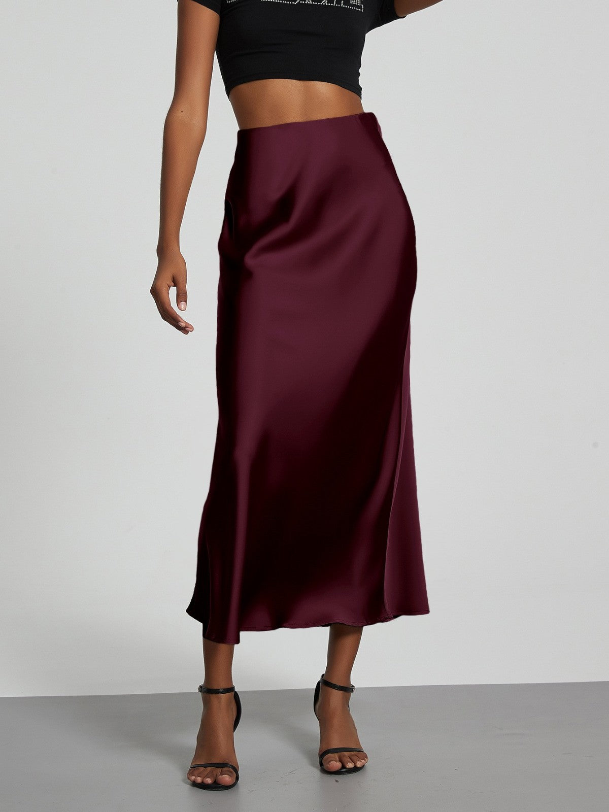 Angelica - Asymmetrical Wrap Loungewear Skirt