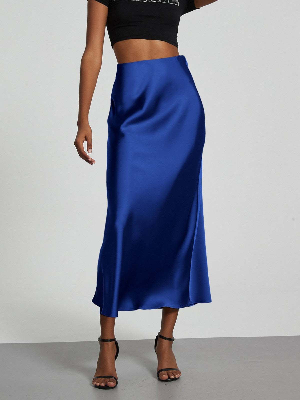 Angelica - Asymmetrical Wrap Loungewear Skirt