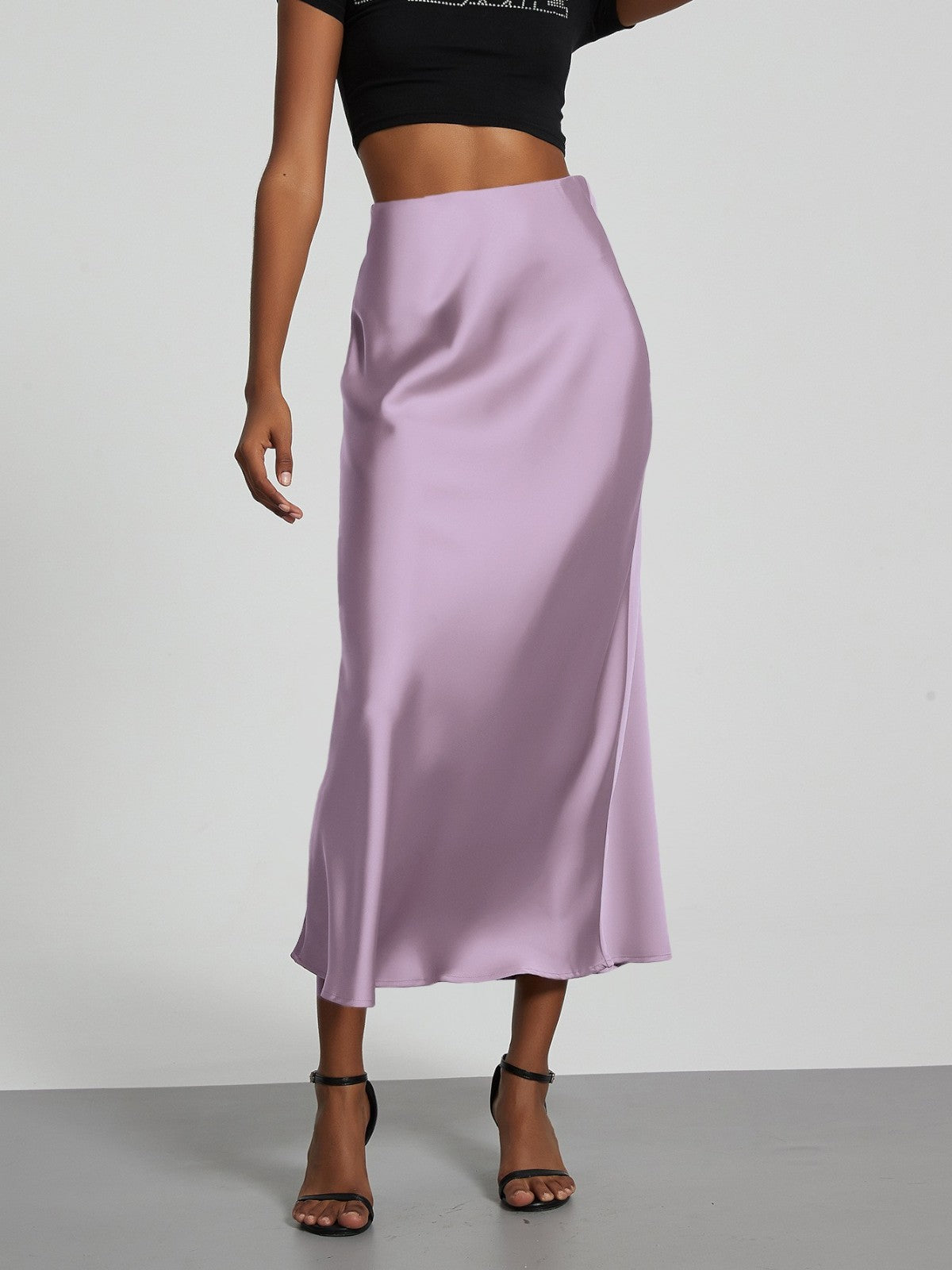 Angelica - Asymmetrical Wrap Loungewear Skirt