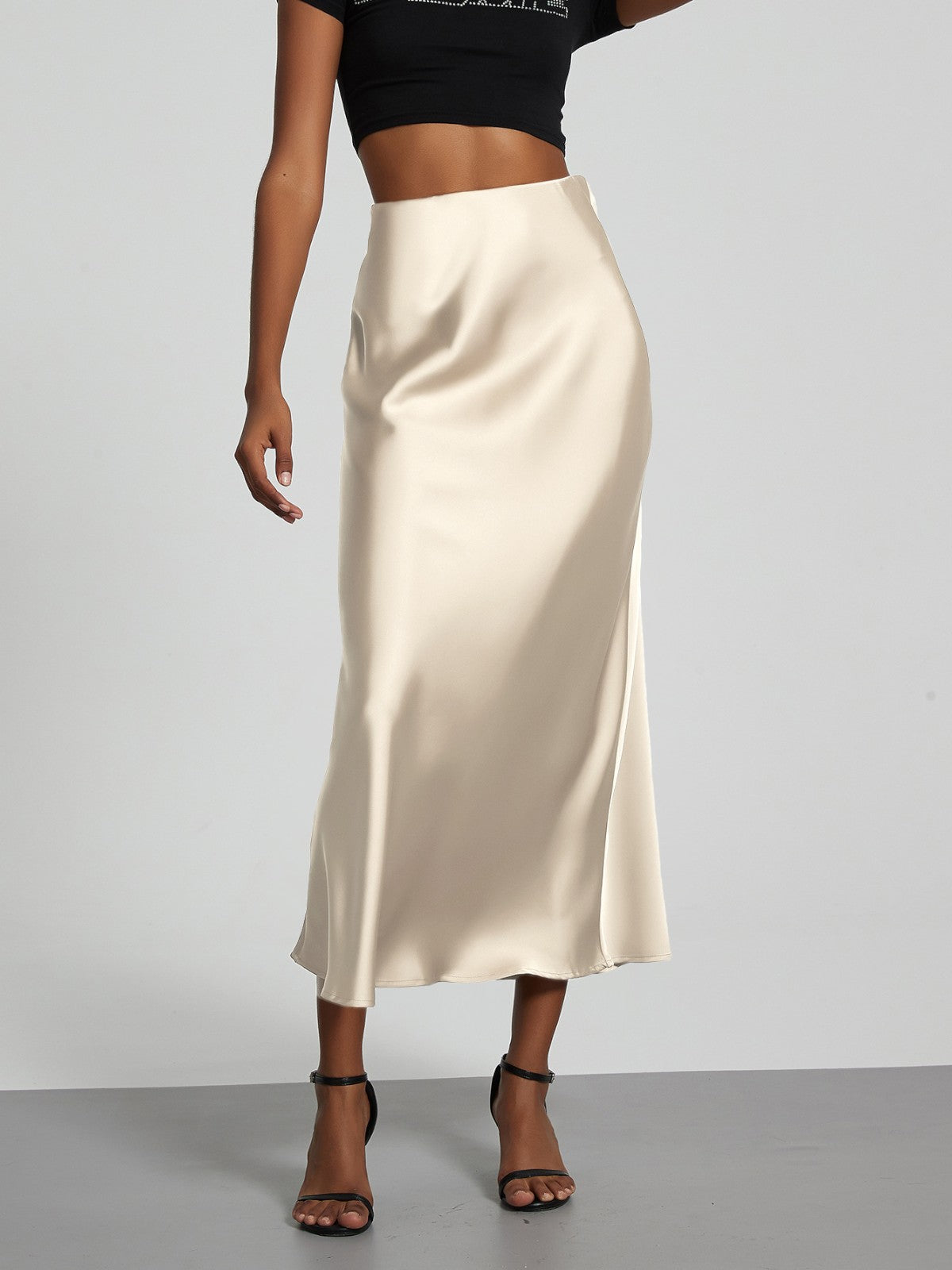 Angelica - Asymmetrical Wrap Loungewear Skirt