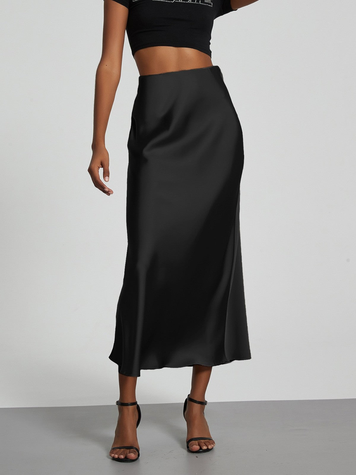 Angelica - Asymmetrical Wrap Loungewear Skirt