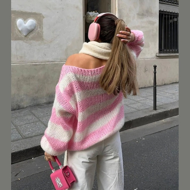 Remi - Stylish Striped Sweater for Ultimate Warmth and Comfort