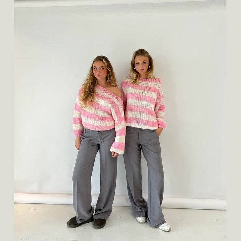 Remi - Stylish Striped Sweater for Ultimate Warmth and Comfort