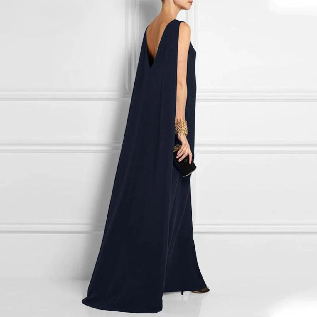 Honey - Women Sleeveless A-Line Evening Gown