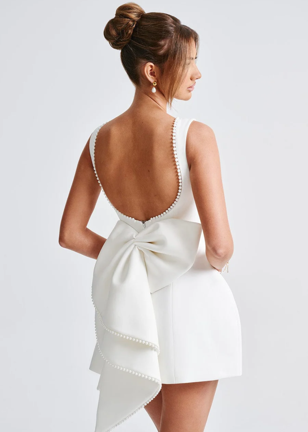 eloise pearl bandage mini dress Eloisa