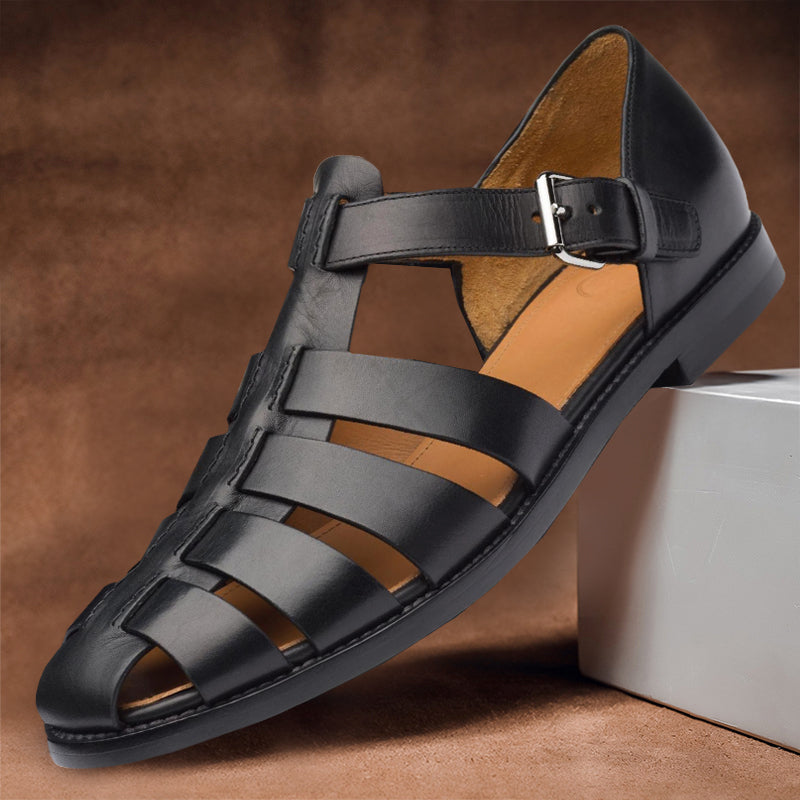 Derick - Premium Leather Sandals