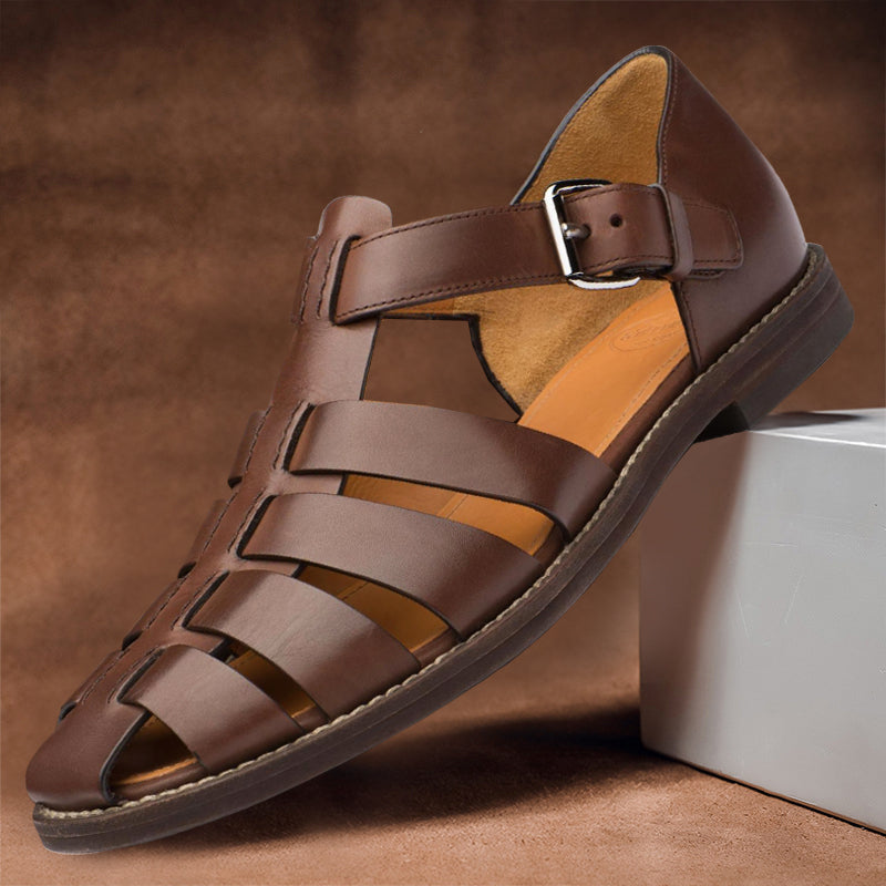 Derick - Premium Leather Sandals