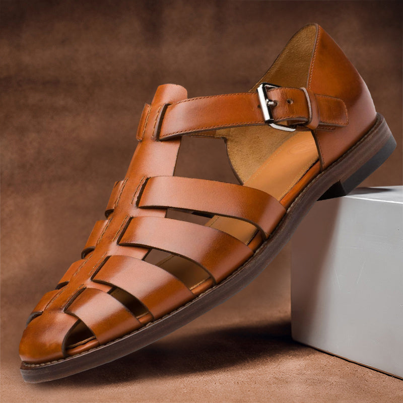 Derick - Premium Leather Sandals