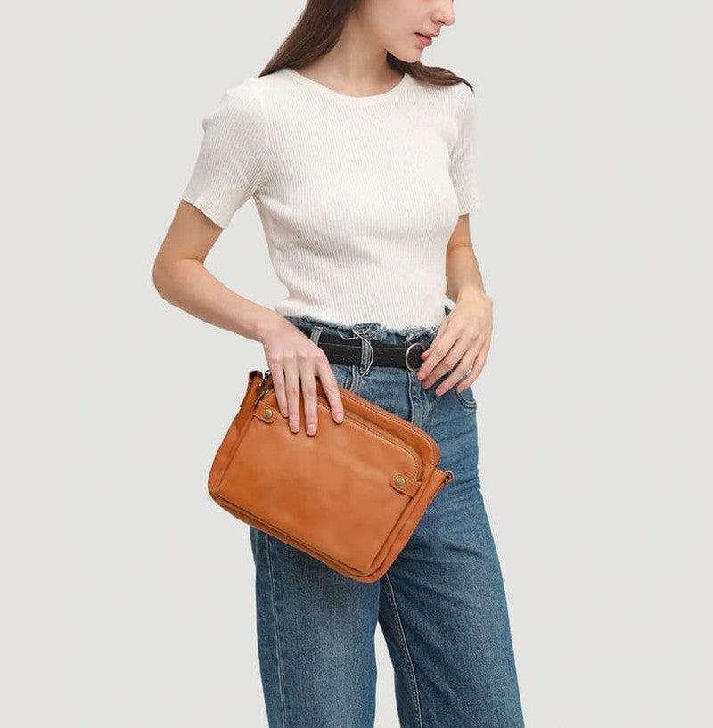 Margarette - Women’s Chic Leather Handbag with Smart Storage & Premium Craftsmanship