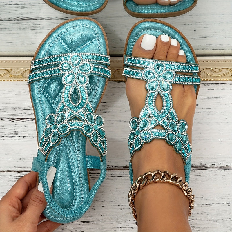 Nayeli - Women’s Boho Beaded Strappy Sandals