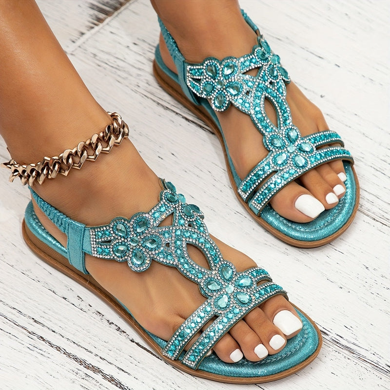 Nayeli - Women’s Boho Beaded Strappy Sandals