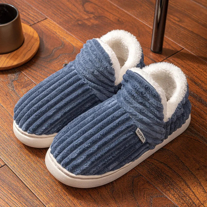 Sophia - Women’s Cozy Autumn Slippers with Plush Lining & Non‑Slip Sole