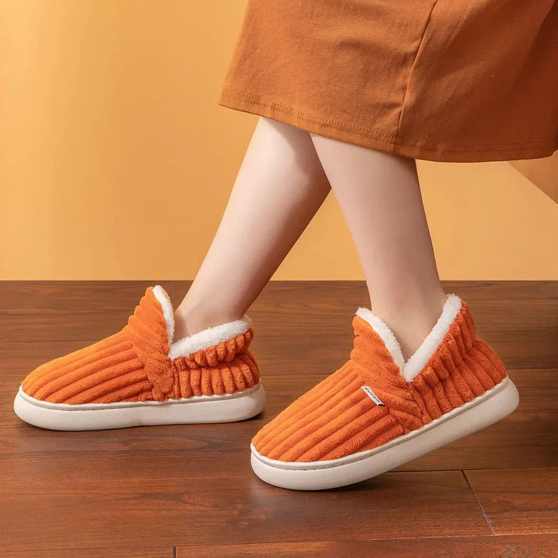 Sophia - Women’s Cozy Autumn Slippers with Plush Lining & Non‑Slip Sole