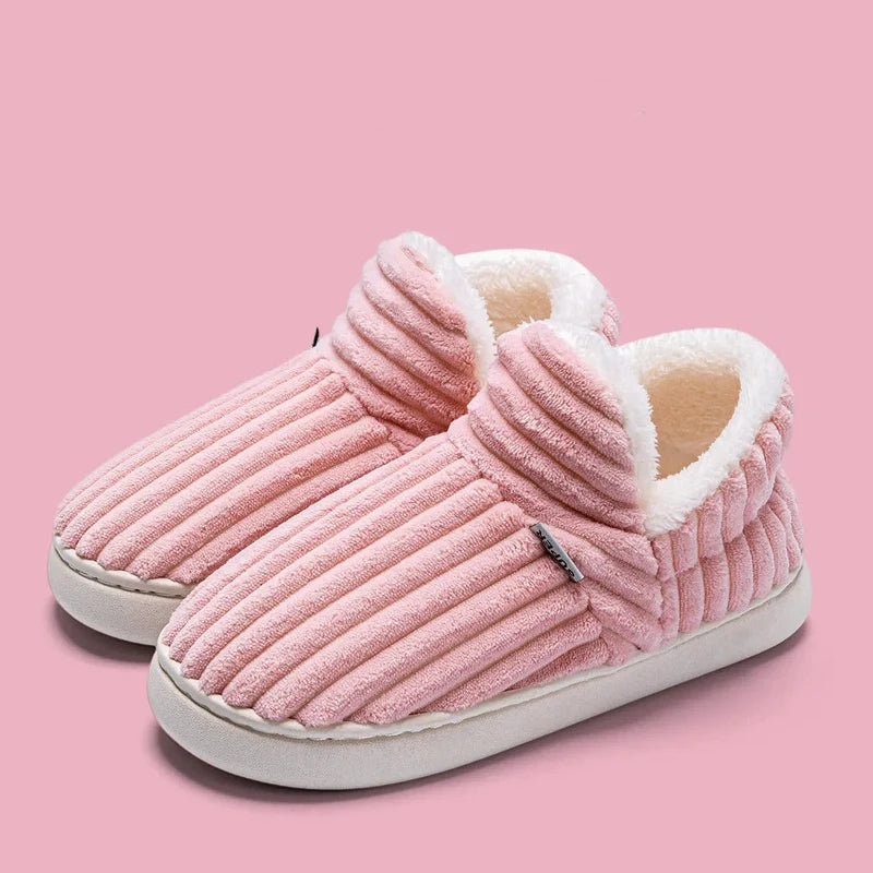 Sophia - Women’s Cozy Autumn Slippers with Plush Lining & Non‑Slip Sole