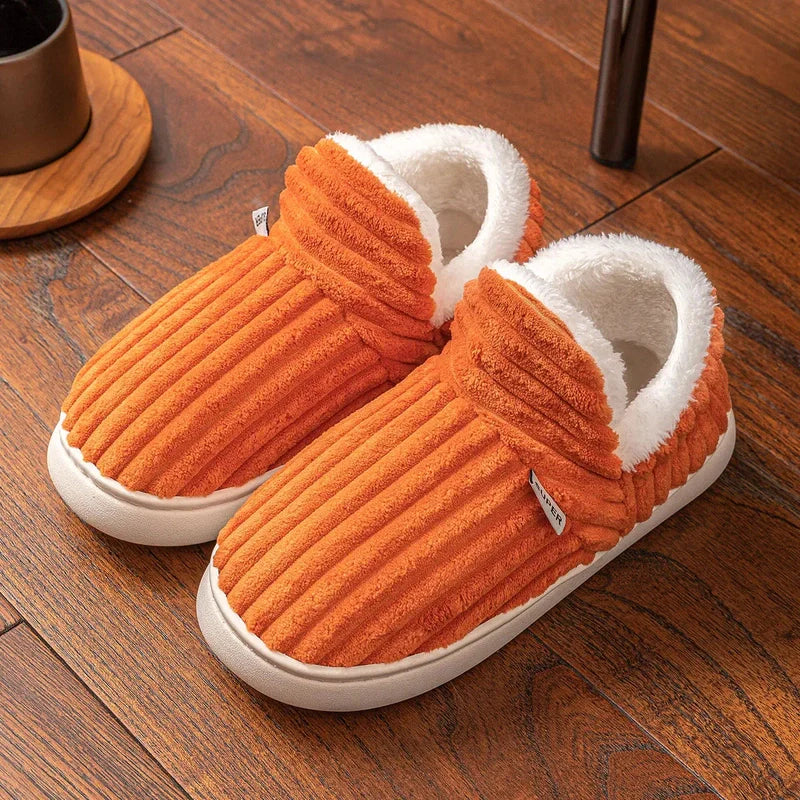 Sophia - Women’s Cozy Autumn Slippers with Plush Lining & Non‑Slip Sole