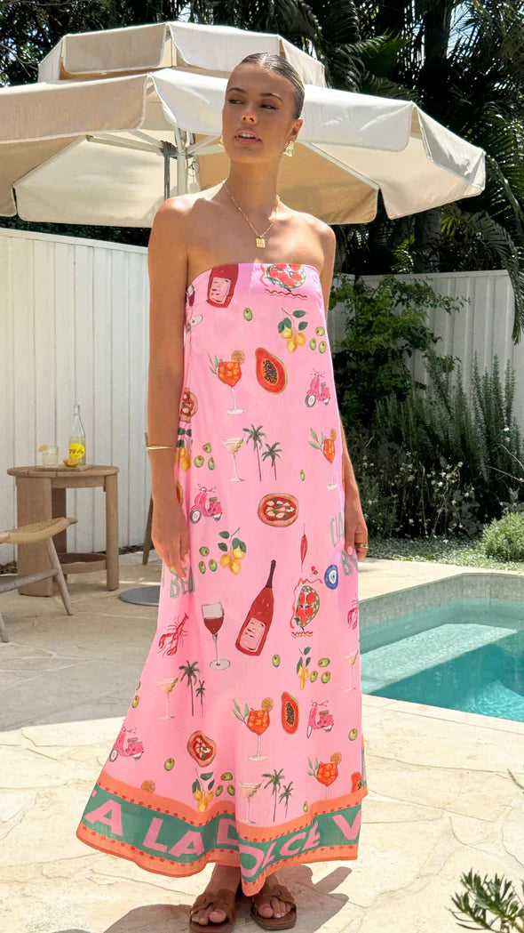 Haisley - Strapless Dolce Vita Maxi Dress