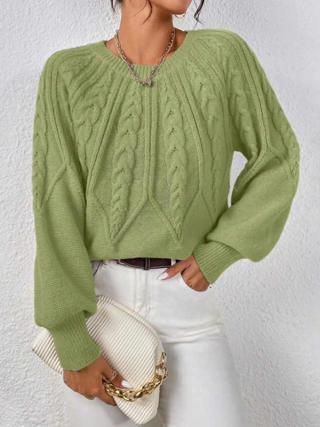 Georgina - Cable-Knit Sweater