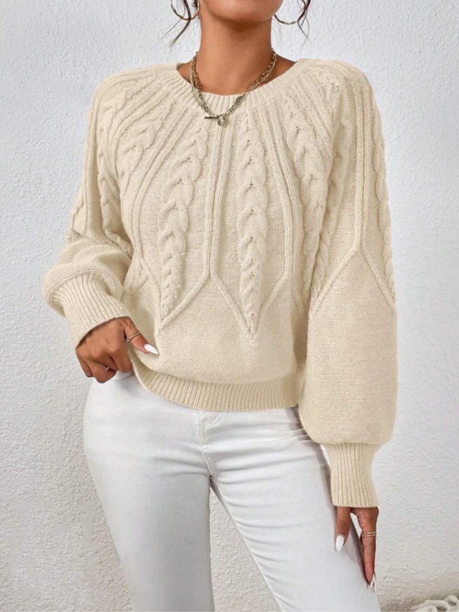 Georgina - Cable-Knit Sweater