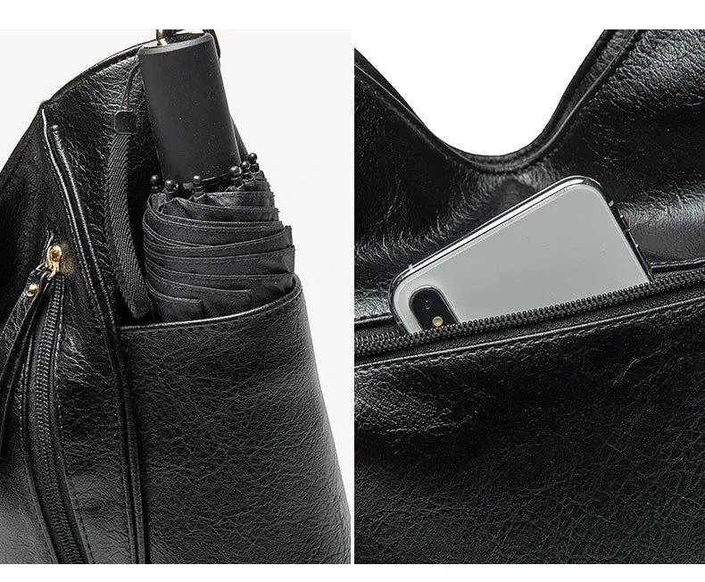 Mia - Elegant Crossbody Leather Bag