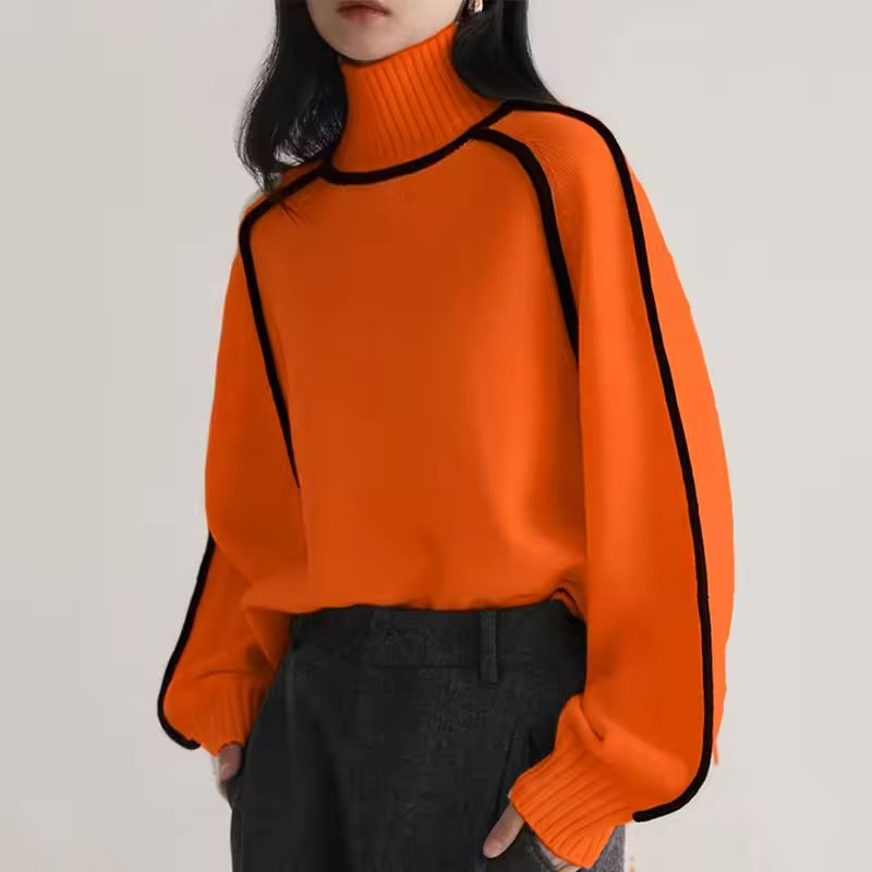 Zinnia - Knit Turtleneck Sweater for Effortless Fall Style
