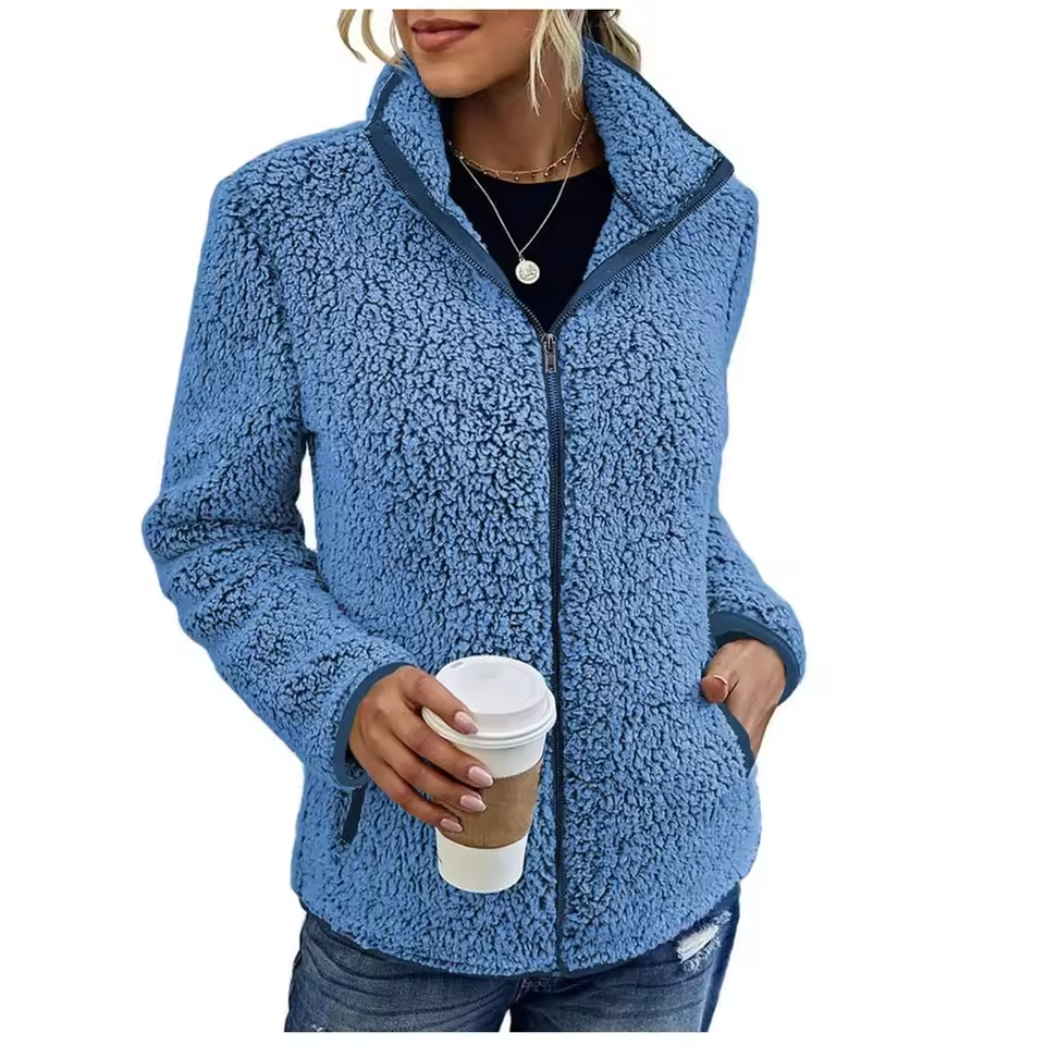 Zahra - Fleece Zip-Up Jacket