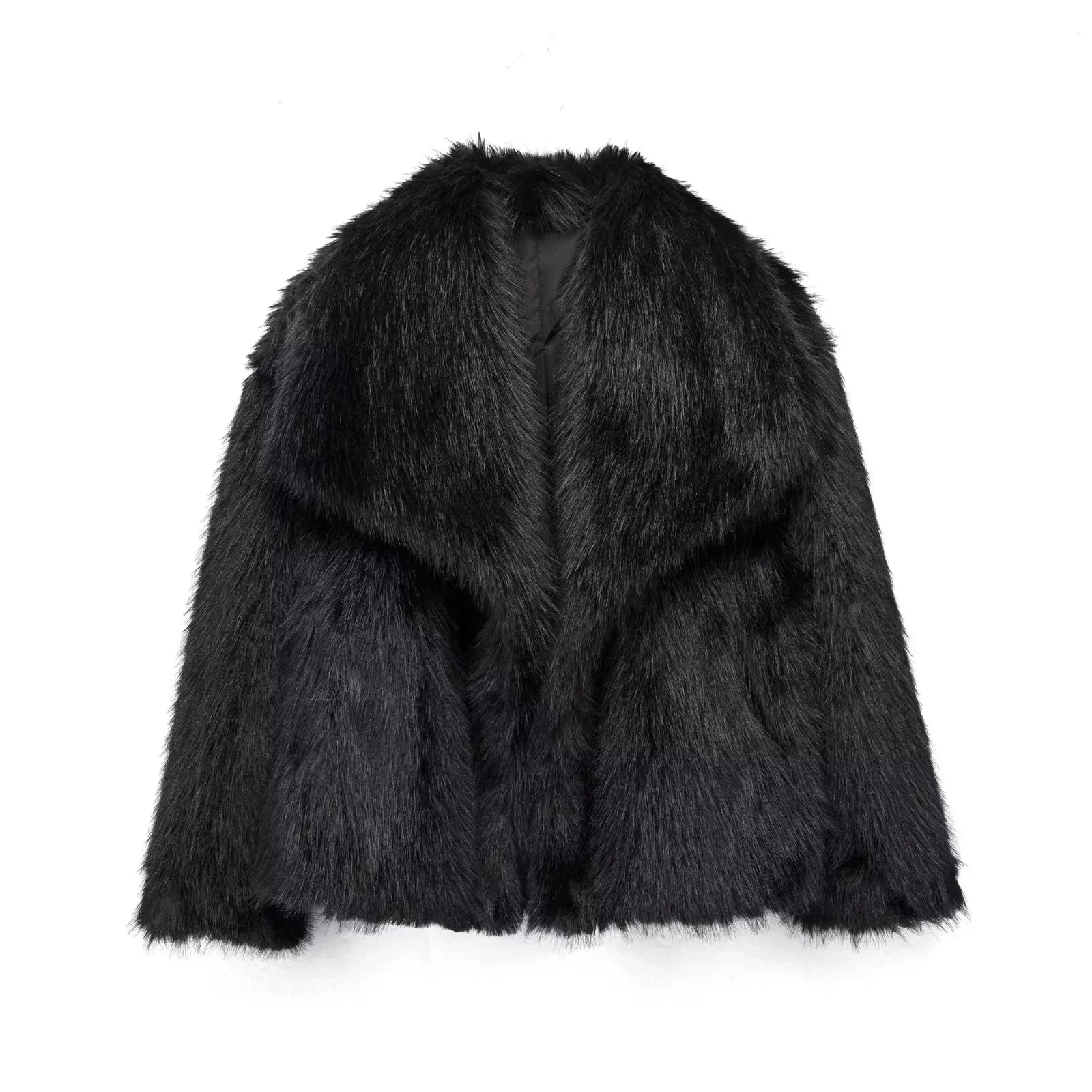 Quinn - Plush Faux Fur Coat