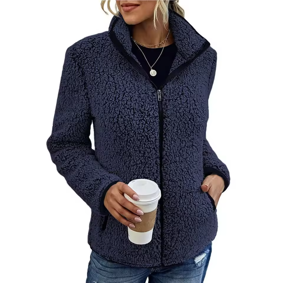 Zahra - Fleece Zip-Up Jacket